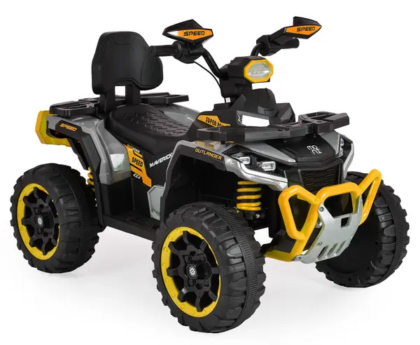 Buggy cu acumulator Moni - Speed, galben