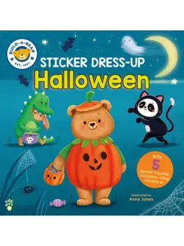 Build-A-Bear: Sticker Dress-Up: Halloween, Board book/Odd Dot