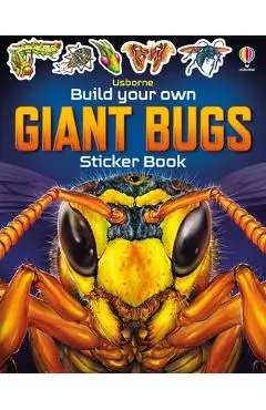 Build Your Own Giant Bugs Sticker Book - Sam Smith
