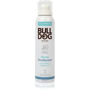 Bulldog Fresh Mint&Cedarwood Spray Deodorant Deodorant Spray fara continut de aluminiu