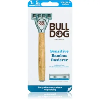 Bulldog Sensitive Bamboo aparat de ras + rezervă