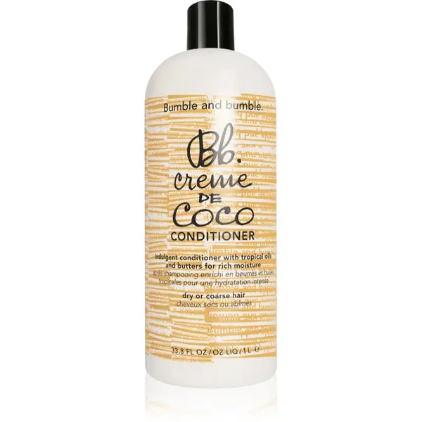 Bumble and bumble Creme De Coco Conditioner balsam pentru netezirea părului indisciplinat 1000 ml