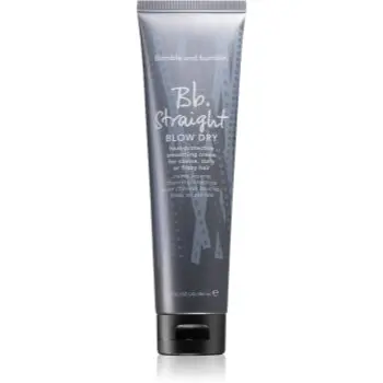 Bumble and bumble Straight Blow Dry cremă protectoare pentru par cu efect de netezire