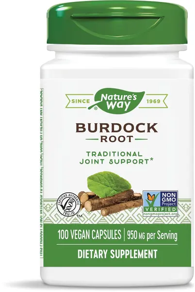 Burdock Root, 475 mg, 100 capsule, Nature's Way