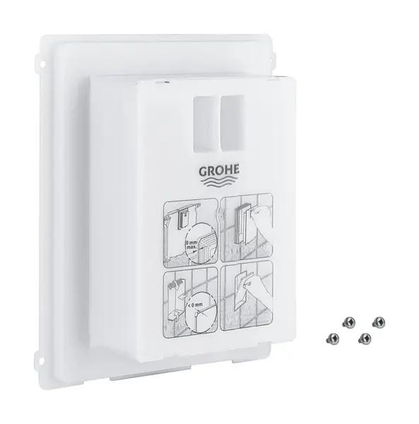 Burduf cadru Grohe Rapid SL, clapete 130 x 172 mm, plastic, 40949000