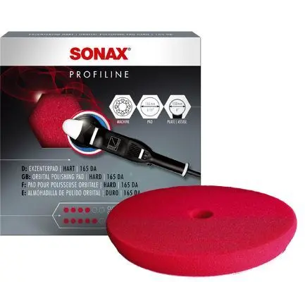 Burete abraziv Dual Action, taler 150mm SONAX