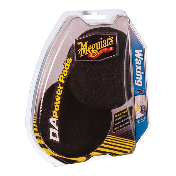 Burete fin polish aplicare ceara MEGUIAR'S DA Power Waxing Pads 101mm 2buc