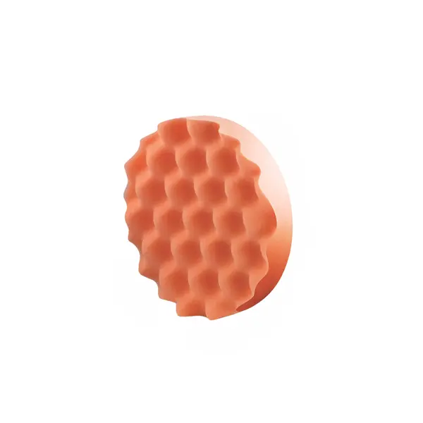 Burete gofrat polish mediu, 150mm, 25mm grosime, portocaliu BOLL