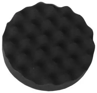 Burete gofrat polish pentru ceara sau sealant, 150mm, 25mm grosime, negru BOLL