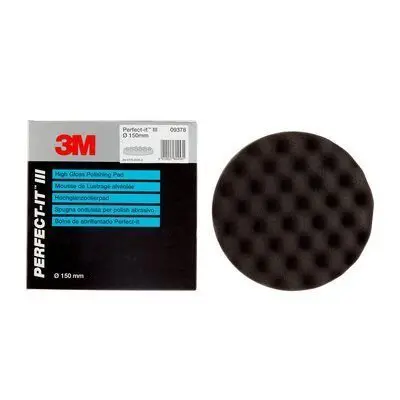 Burete polish gri egalare luciu 3M High Gloss Polishing Pad 150mm