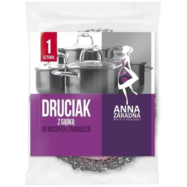Burete Spiralat din Inox pentru Vase, Anna