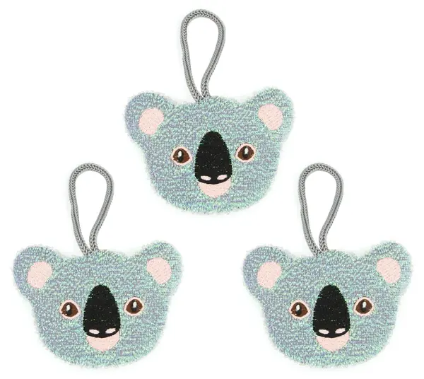 Bureți de bucătărie Kikkerland - Koala, 3 bucăți