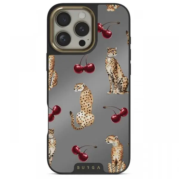 Burga Husa Elite Mirror Magsafe Gold Cougar iPhone 16 Pro