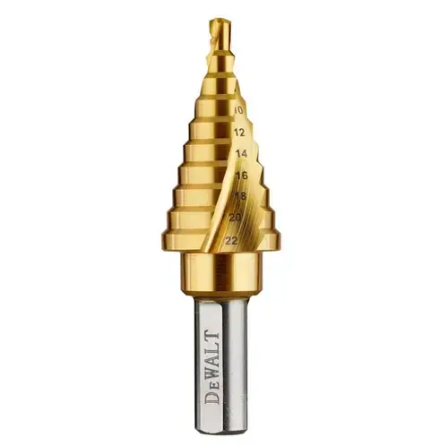 Burghiu in trepte DeWALT Extreme, 4-22mm