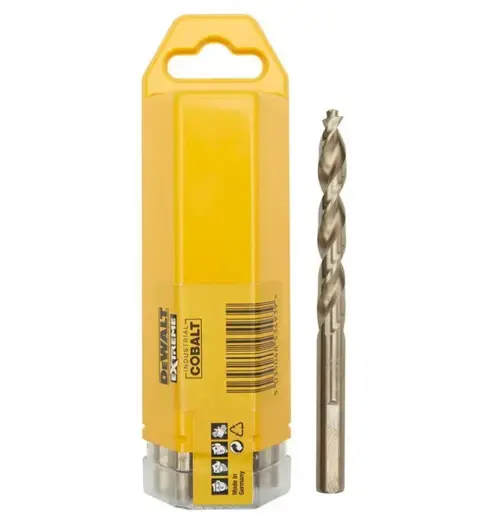 Burghiu Industrial Cobalt DeWalt DT4938-QZ, HSS-CO EXTREME, 8x117mm, 10 buc