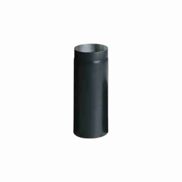 Burlan otel premium 50mm diametru fi 200 negru grosime 2mm robust