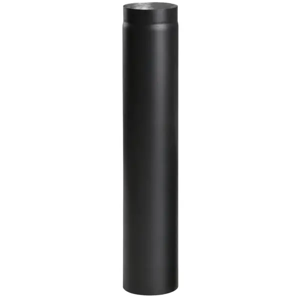 Burlan otel premium robust 1m diametru fi 150 pentru racordare semineu soba la cos de fum