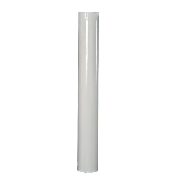 Burlan soba 120 mm x 1000 mm alb