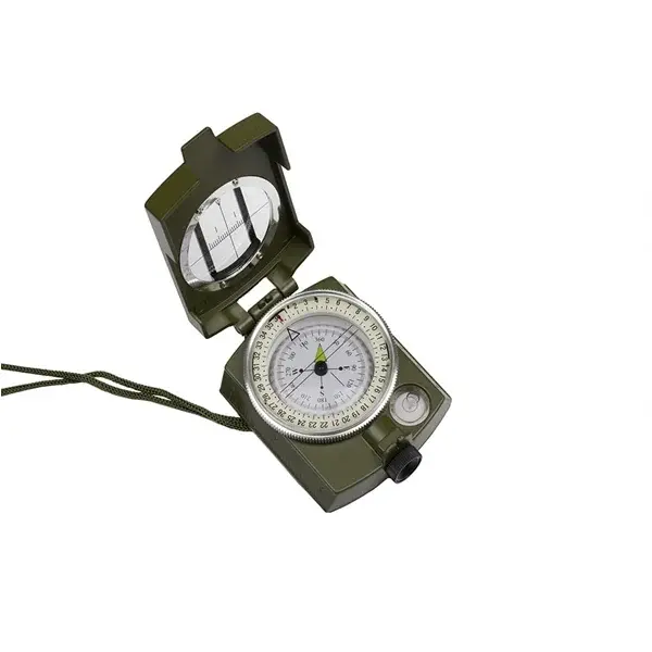 Busola metalica de navigatie, DEPOX , Verde