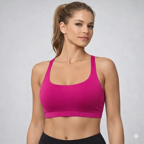 Bustiera dama, ST022, Fuxia