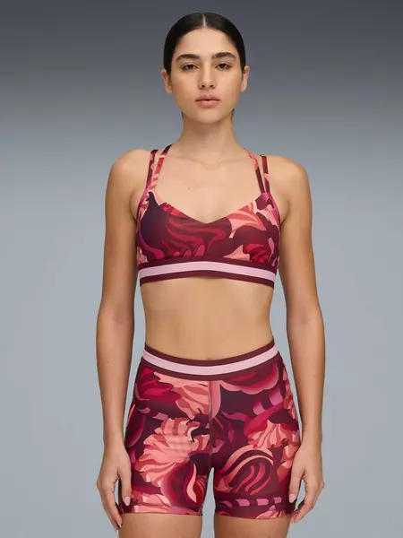 Bustiera sport Floral Ribbon Strappy - Low