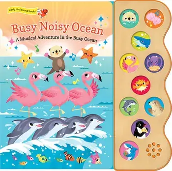 Busy Noisy Ocean, Hardcover/Carmen Crowe