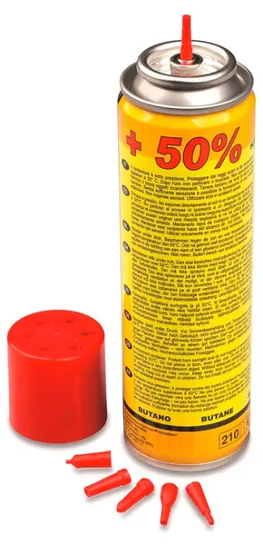 Butelie de gaz Kemper – 10051, 90 g, 150 ml, cu 6 adaptoare