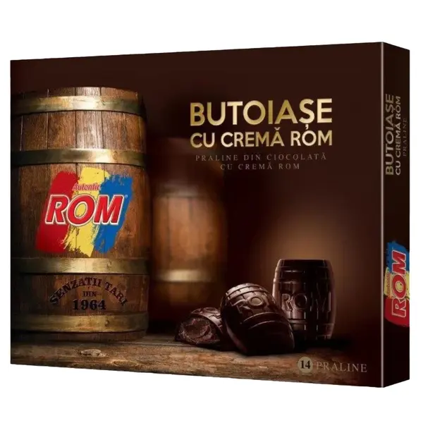 Butoiase cu crema de rom 126 gr