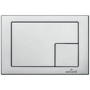 Buton actionare pentru mecanism, patrat, crom mat, LINK CERSANIT