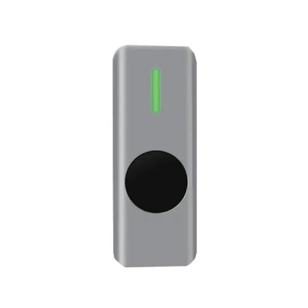 Buton cerere iesire cu LED de stare bicolor T3NT, infrarosu, NO/NC/COM, 500000 activari