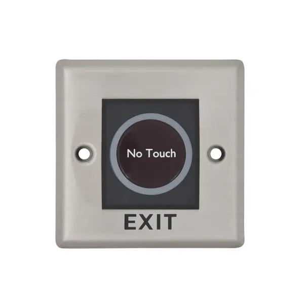 Buton cerere iesire cu LED de stare K2-1, infrarosu, inox, 500000 actionari