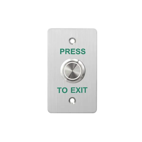 Buton cerere iesire exterior LinkPower ML-85, NO/NC/COM, otel inoxidabil, 12/24 V, rezistent la apa