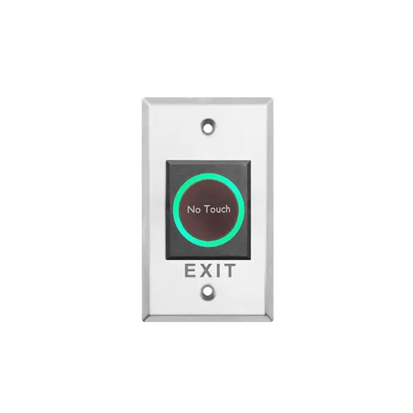 Buton cerere iesire fara contact LinkPower ML-907, otel inoxidabil, NO/NC/COM, 12/24 V