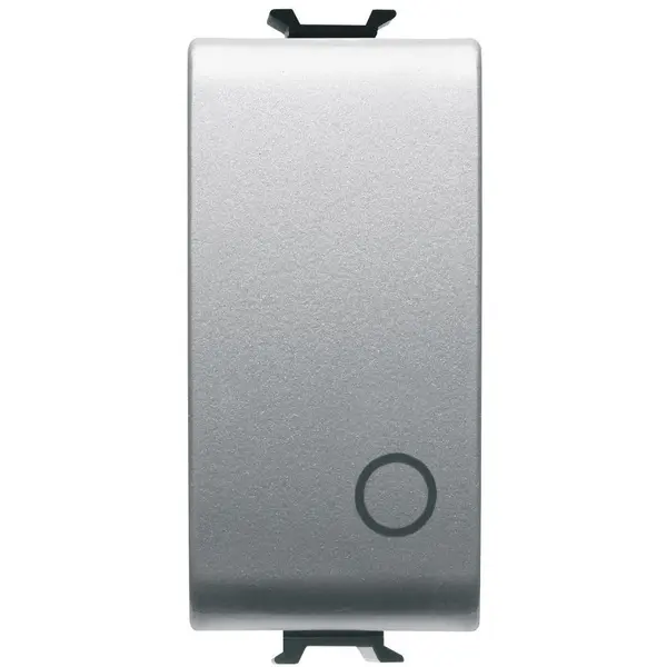 Buton cu revenire 2 poli NO 16A Gewiss Chorus GW14134, titan