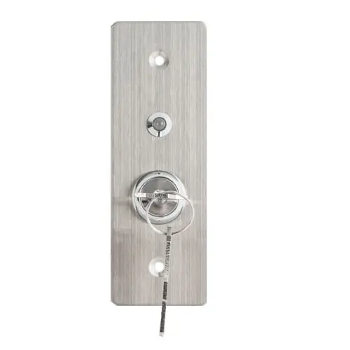 Buton de iesire cu cheie KY-C-SS-2-rdgn, ingropat, otel inoxidabil