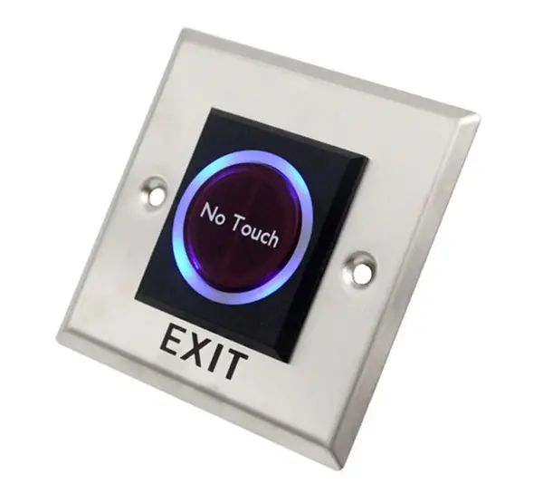Buton de iesire cu infrarosu fara atingere, Indicator stare LED, NO/NC/COM, SECUKEY Cbutton 7