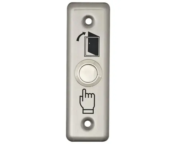 Buton de iesire incastrabil, din inox, PBK-811A