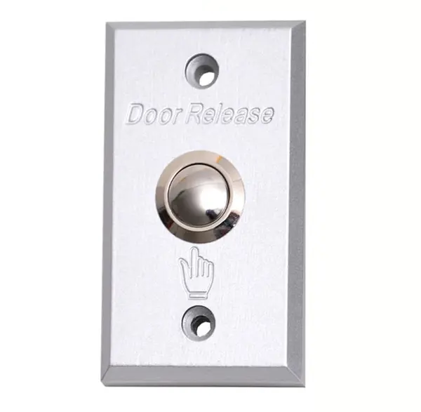 Buton de iesire, montaj ingropat, aluminiu, NO/COM, SECUKEY Cbutton 3