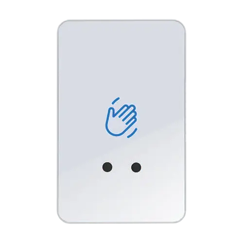 Buton de iesire Touchless ajustabil, plastic argintiu, montaj aparent, IP66 CSB-20C30S-P1