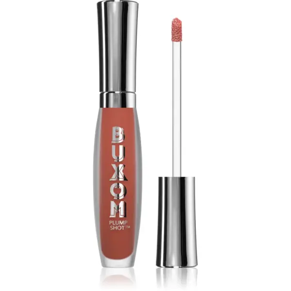Buxom PLUMP SHOT™ COLLAGEN PEPTIDES ADVANCED PLUMPING LIP SERUM luciu de buze pentru un volum suplimentar culoare SHEER TINTS - Plush Peach 4 ml