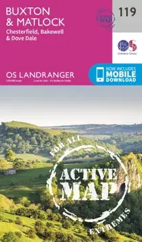Buxton & Matlock, Chesterfield, Bakewell & Dove Dale. February 2016 ed, Sheet Map/Ordnance Survey