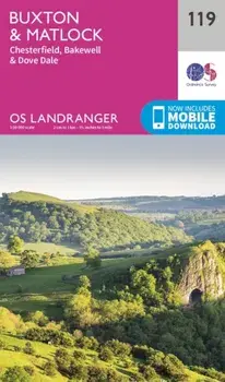 Buxton & Matlock, Chesterfield, Bakewell & Dove Dale. February 2016 ed, Sheet Map/Ordnance Survey