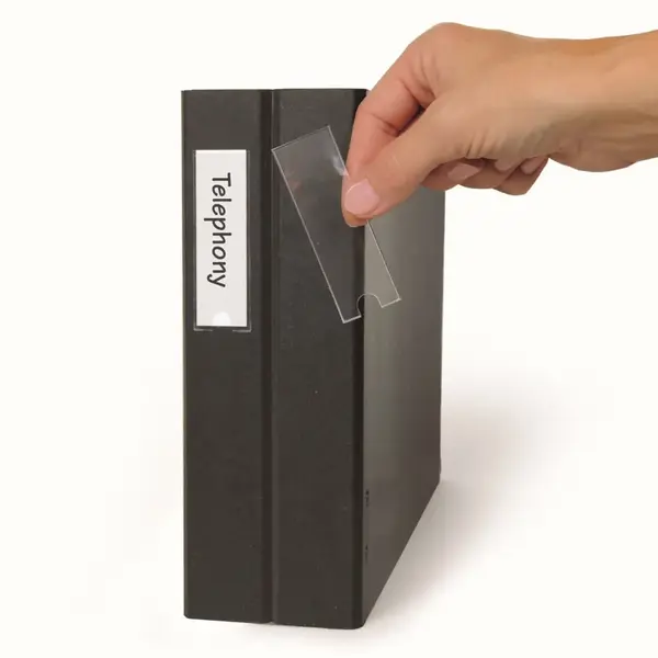 Buzunar adezive 3L pentru etichete 25 x 75 mm 48 bucati/set Buzunar adezive 3L pentru etichete 25 x 75 mm 48 bucati/set