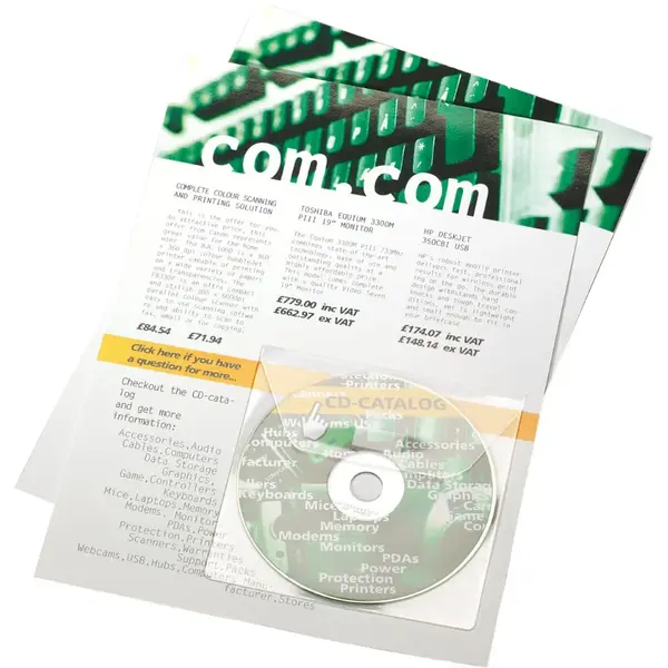 Buzunar autoadeziv pentru CD-uri 10 bucati/set 3L Office Buzunar autoadeziv pentru CD-uri 10 bucati/set 3L Office