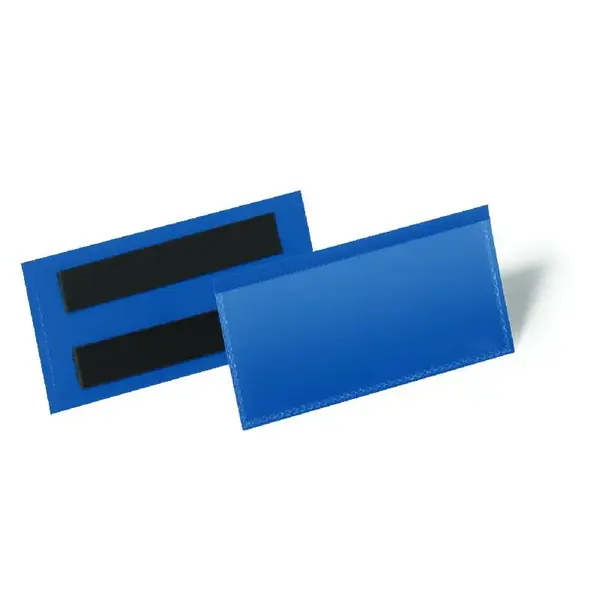 Buzunar logistic magnetic Durable 100 x 38 mm PP 50 bucati/set albastru Buzunar logistic magnetic Durable 100 x 38 mm PP 50 bucati/set albastru