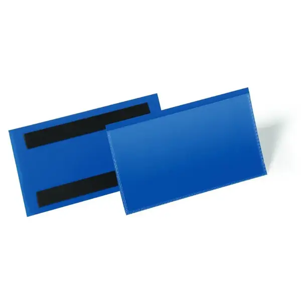 Buzunar logistic magnetic Durable 150 x 67 mm PP 50 bucati/set albastru Buzunar logistic magnetic Durable 150 x 67 mm PP 50 bucati/set albastru