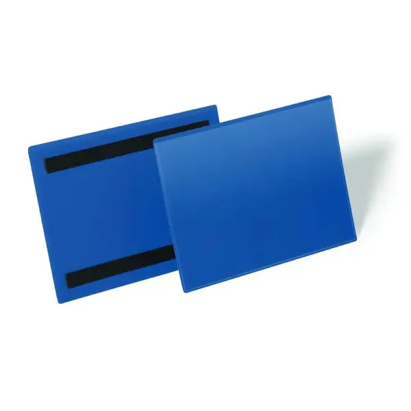 Buzunar logistic magnetic Durable A5 landscape PP 50 bucati/set albastru Buzunar logistic magnetic Durable A5 landscape PP 50 bucati/set albastru