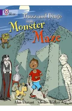 Buzz and Bingo in the Monster Maze: Band 08/Purple - Alan Durant