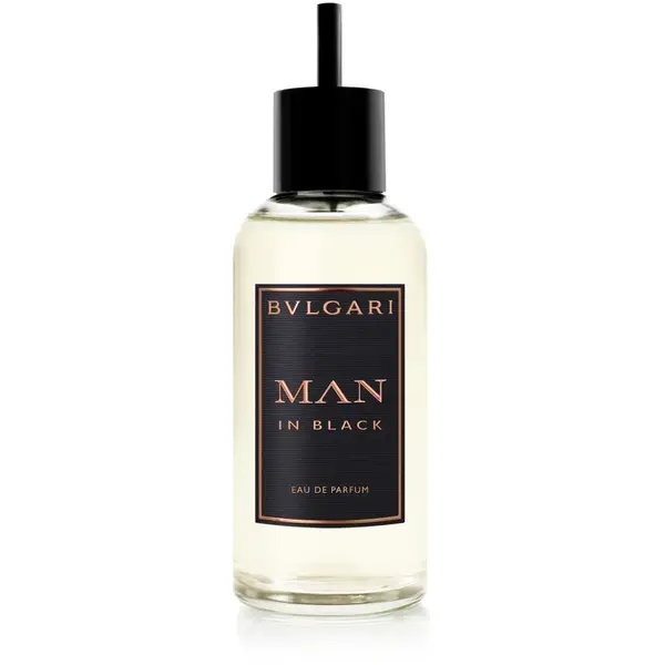 BVLGARI Bvlgari Man In Black Eau de Parfum rezervă pentru bărbați 200 ml