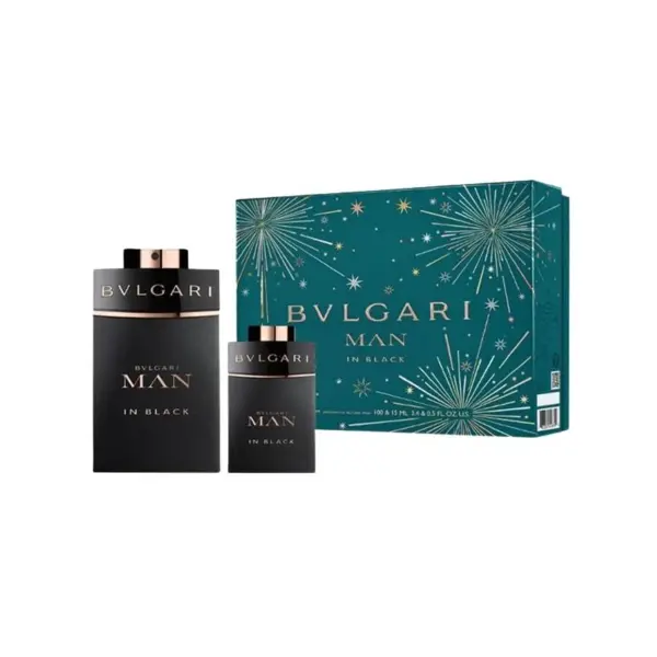 Bvlgari Man in Black Set cadou pentru bărbați Volum EDP 100 ml + EDP 15 ml